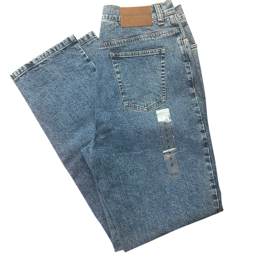 Lauren Jeans Co Ralph Lauren Stretch Denim Jeans Classic Blue Size 8